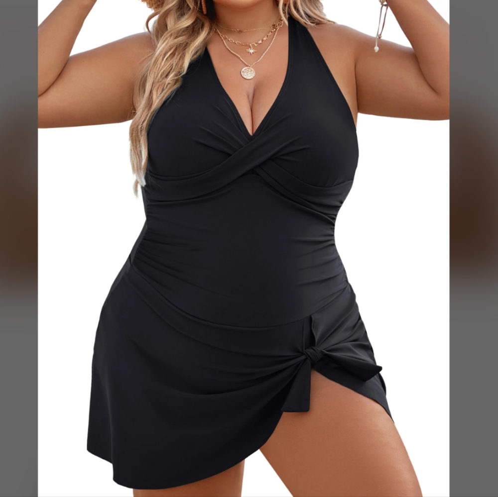Blooming Jelly Bathing Suit || Large || Black